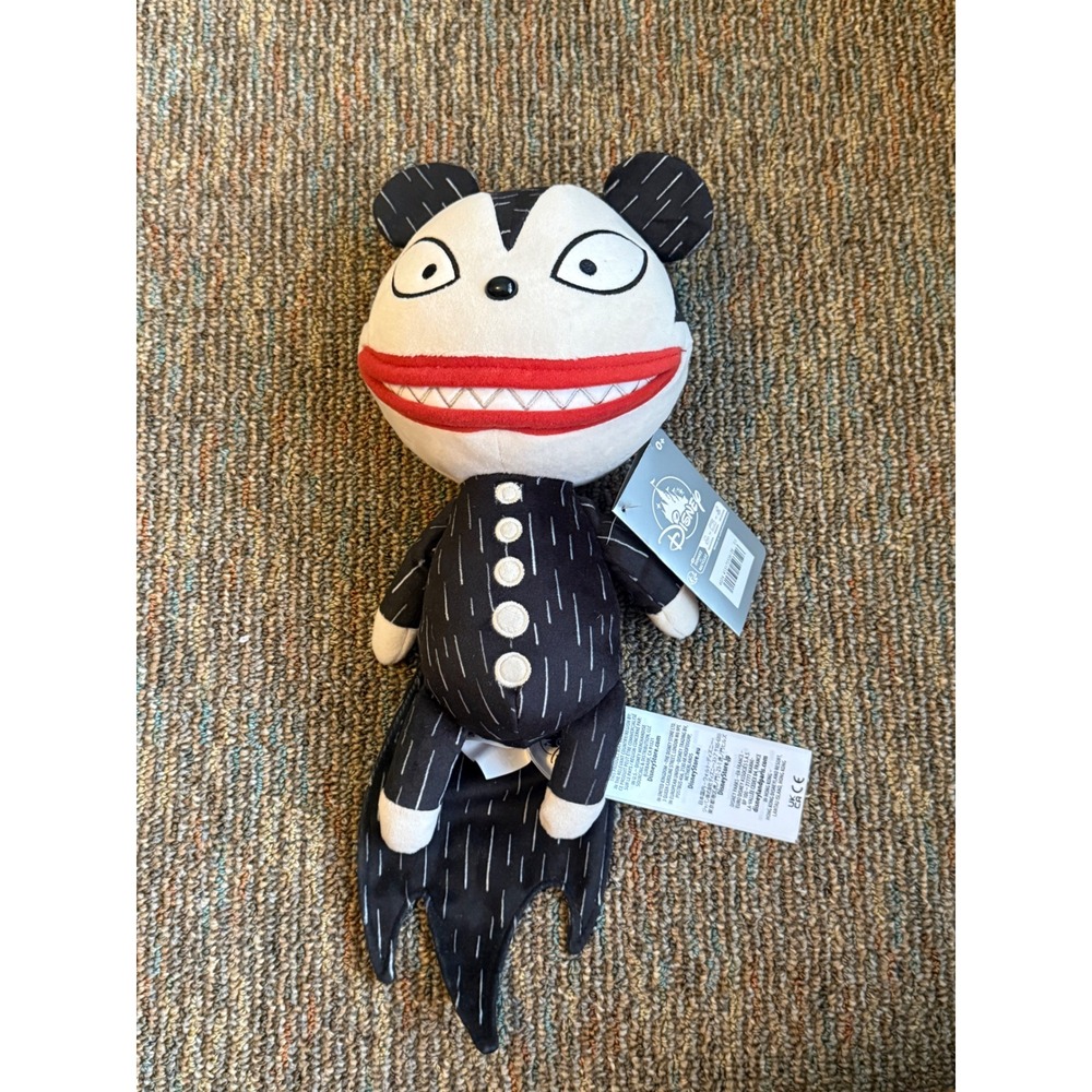 Disney Store Nightmare Before Christmas Vampire Teddy Plush Toy NWT